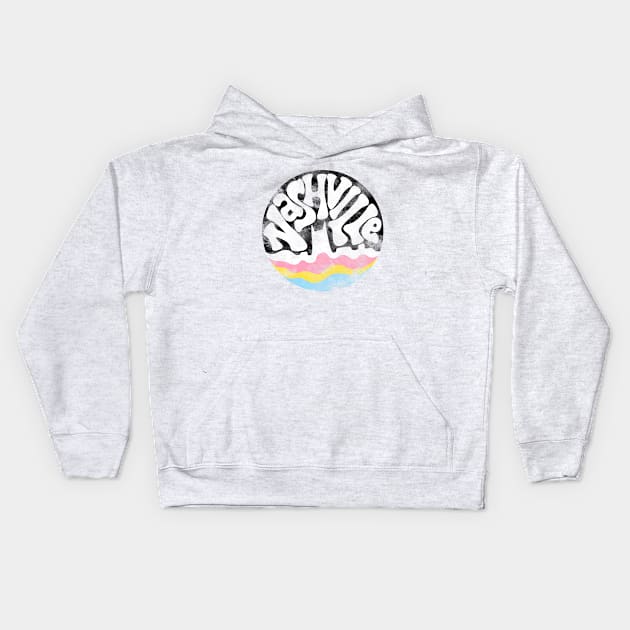 Explore Nashville Kids Hoodie by Taylor Thompson Art